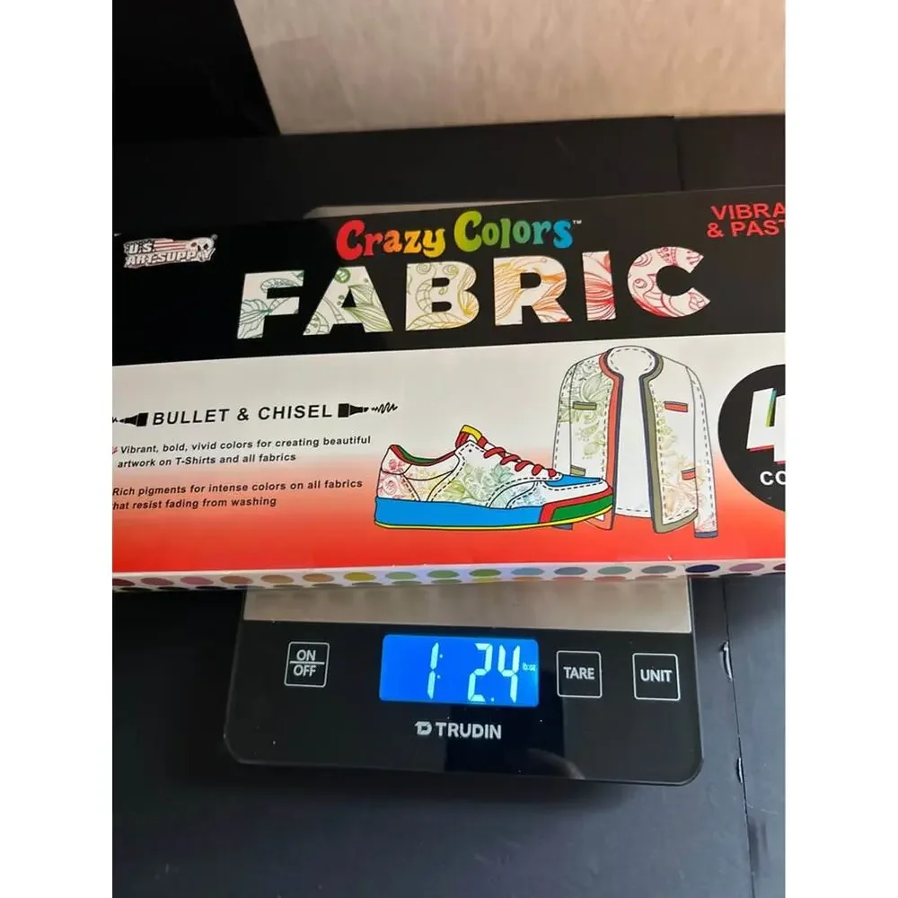 Title: U.S. Art Supply Crazy Colors Fabric Markers - 40 Dual Tip Colors Set